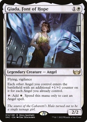 Giada, Font of Hope (Streets of New Capenna, 14, Foil)