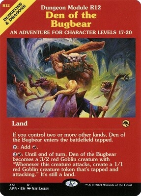 Den of the Bugbear (Adventures in the Forgotten Realms, 351, Nonfoil)