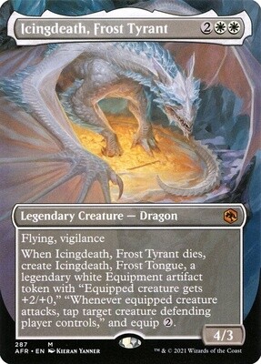 Icingdeath, Frost Tyrant (Adventures in the Forgotten Realms, 287, Nonfoil)