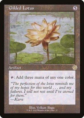 Gilded Lotus (The Brothers' War Retro Artifacts, 17, Foil)