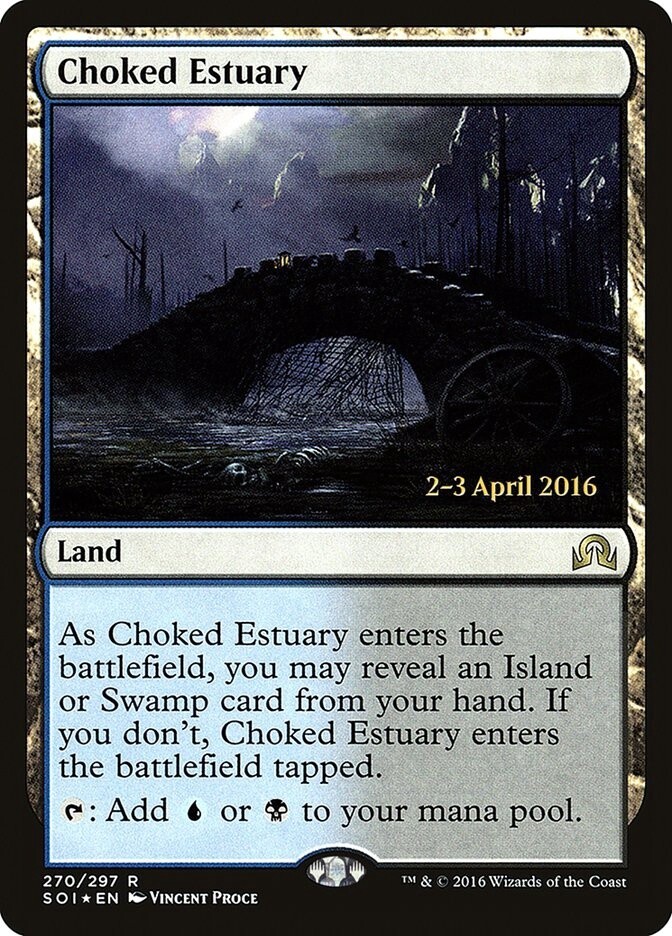 Choked Estuary (Shadows over Innistrad Promos, 270s, Foil)