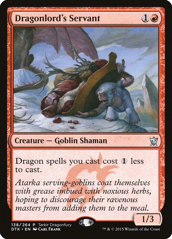 Dragonlord's Servant (Tarkir Dragonfury, 138, Nonfoil)