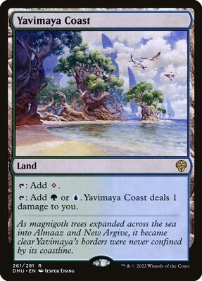 Yavimaya Coast (Dominaria United, 261, Foil)