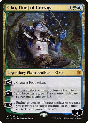 Oko, Thief of Crowns (Throne of Eldraine, 197, Nonfoil)