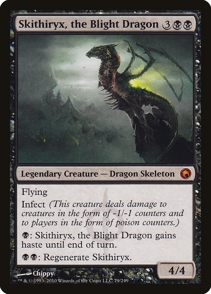 Skithiryx, the Blight Dragon (Scars of Mirrodin, 79, Nonfoil)