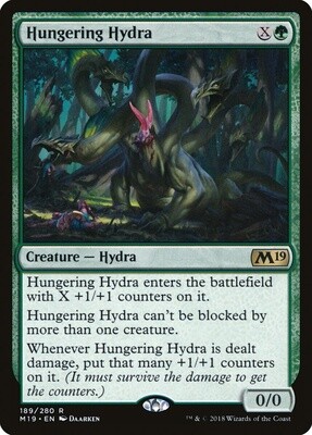 Hungering Hydra (Core Set 2019, 189, Nonfoil)