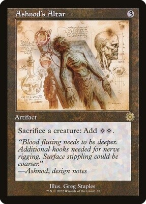 Ashnod's Altar (The Brothers' War Retro Artifacts, 67, Nonfoil)