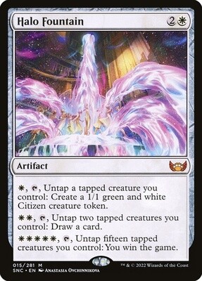 Halo Fountain (Streets of New Capenna, 15, Foil)