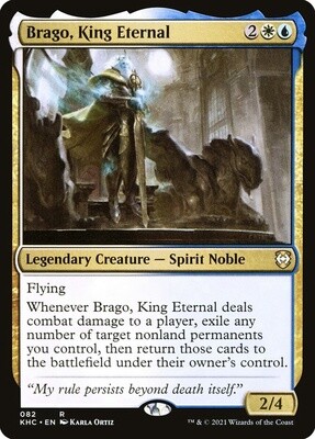 Brago, King Eternal (Kaldheim Commander, 82, Nonfoil)