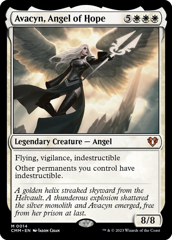 Avacyn, Angel of Hope (Commander Masters, 14, Nonfoil)