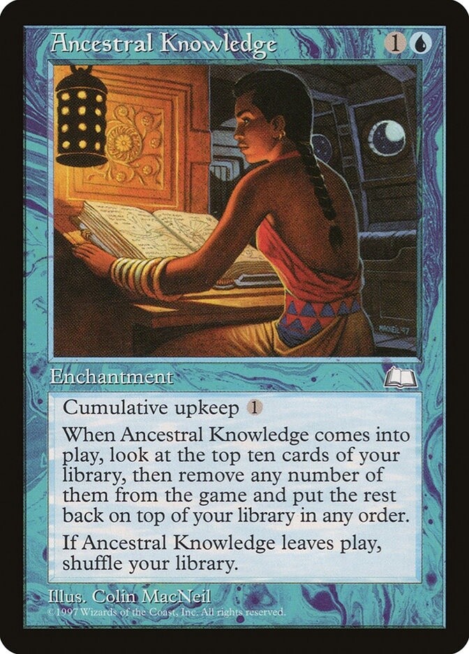 Ancestral Knowledge (Weatherlight, 32, Nonfoil)