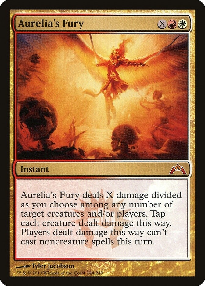 Aurelia's Fury (Gatecrash, 144, Nonfoil)