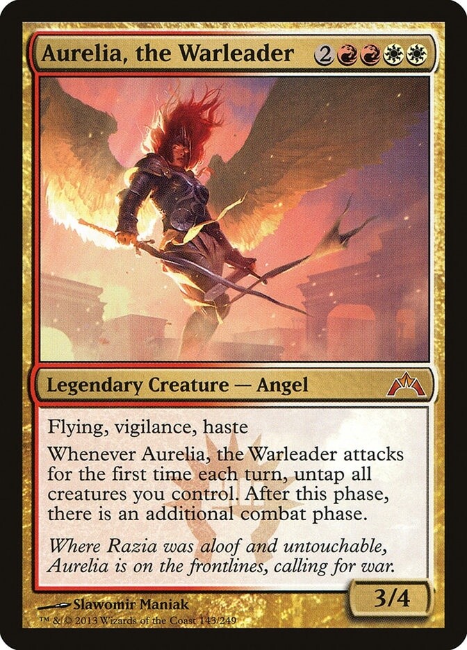 Aurelia, the Warleader (Gatecrash, 143, Nonfoil)