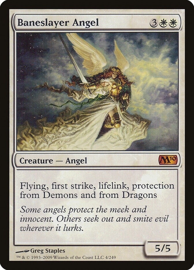 Baneslayer Angel (Magic 2010, 4, Nonfoil)
