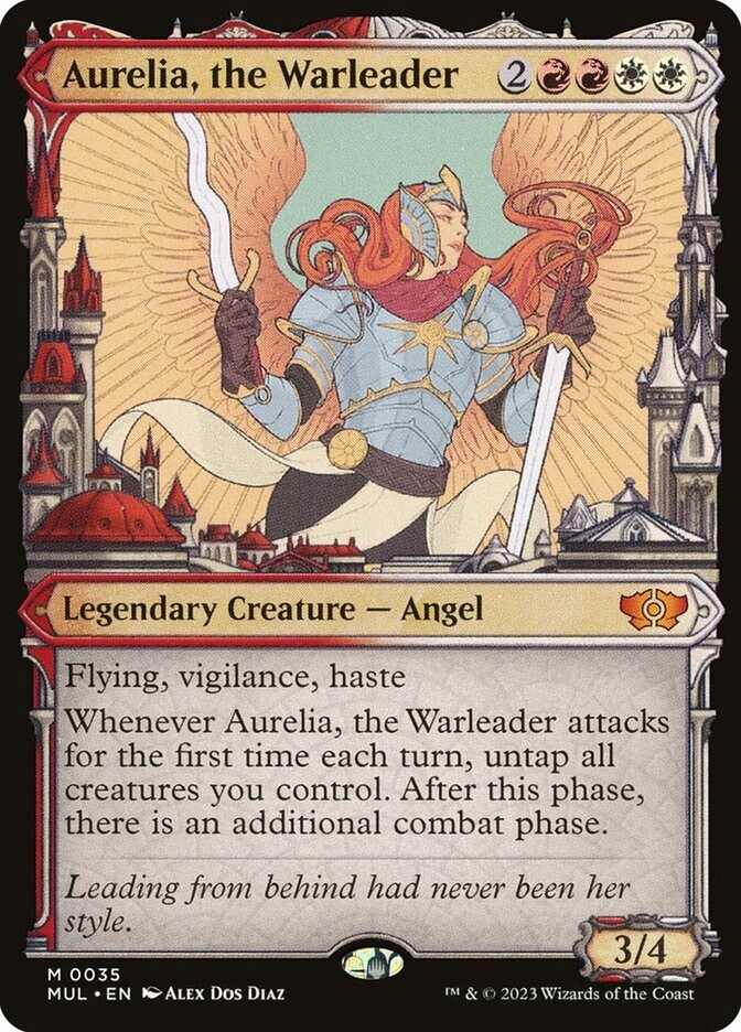 Aurelia, the Warleader (Multiverse Legends, 35, Nonfoil)