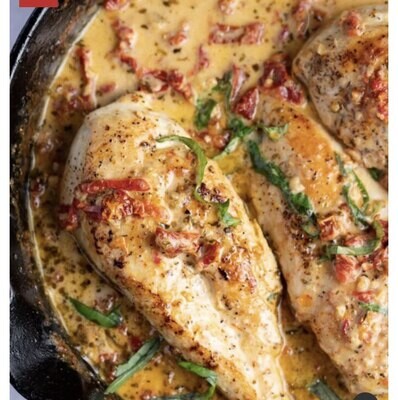 Sundried tomato cream chicken