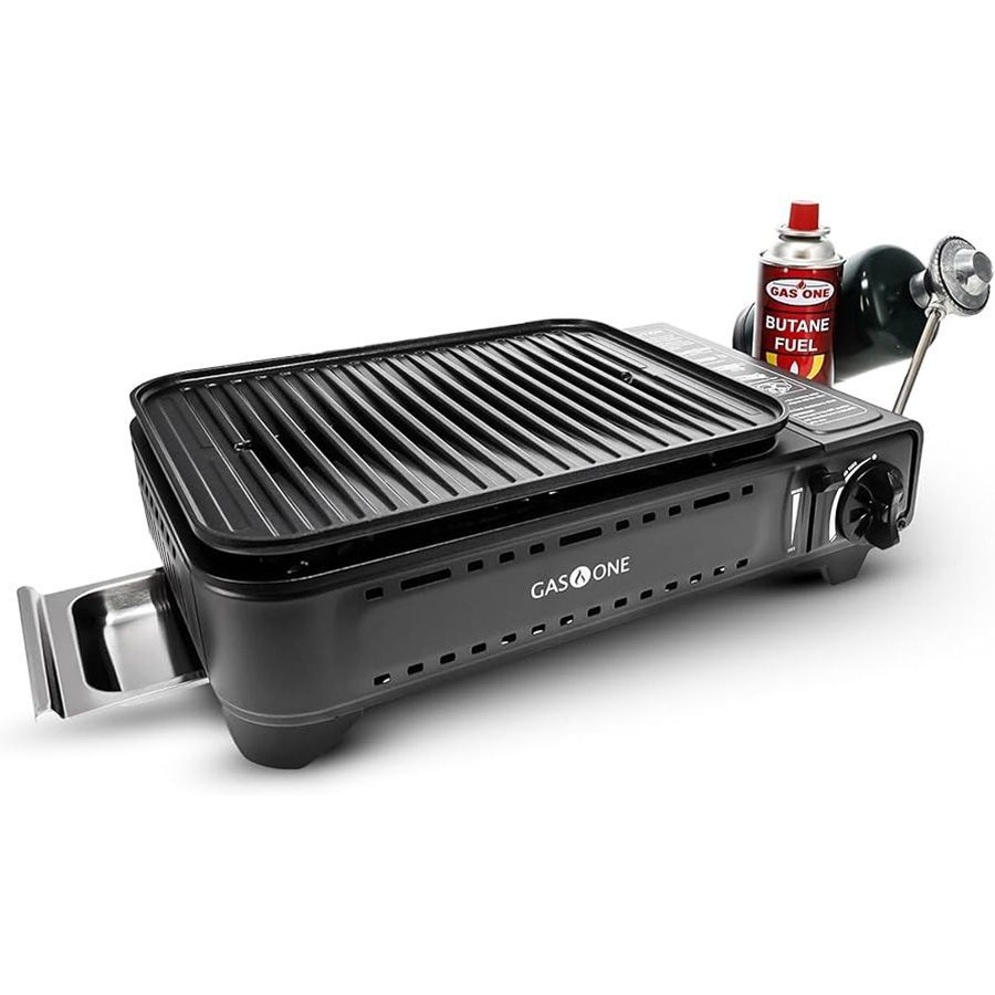 GasOne Portable Camping Grill Stove with Carrying Case