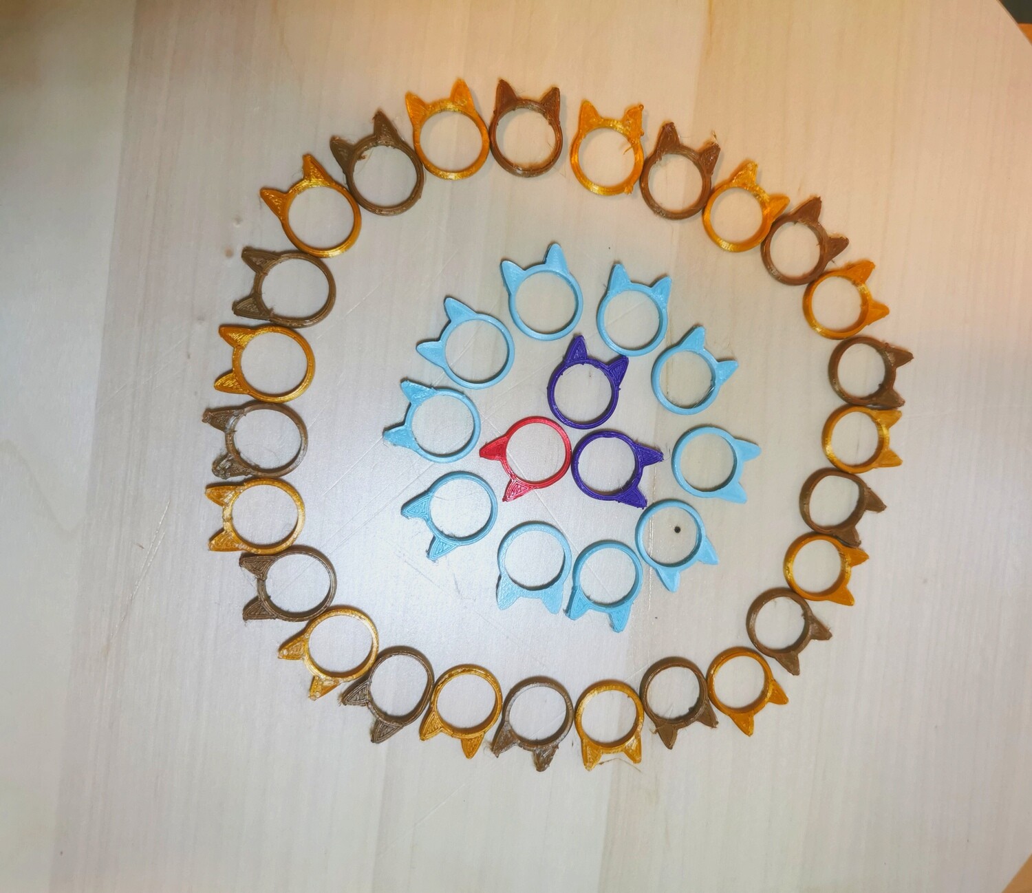 טבעת עיצוב חתול 0.5 מילימטר