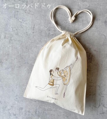 Aurora Pas de Deux Cotton Purse