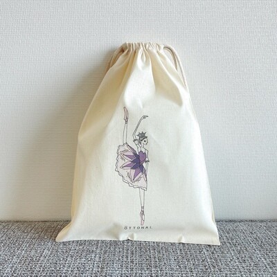 Lilac Fairy Cotton Purse