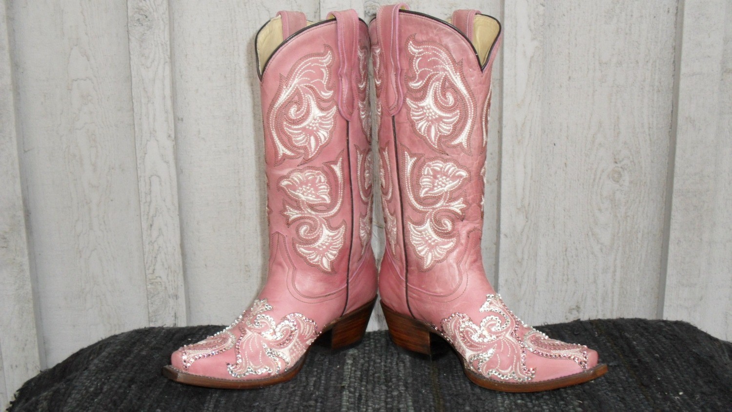 corral boots with swarovski crystals