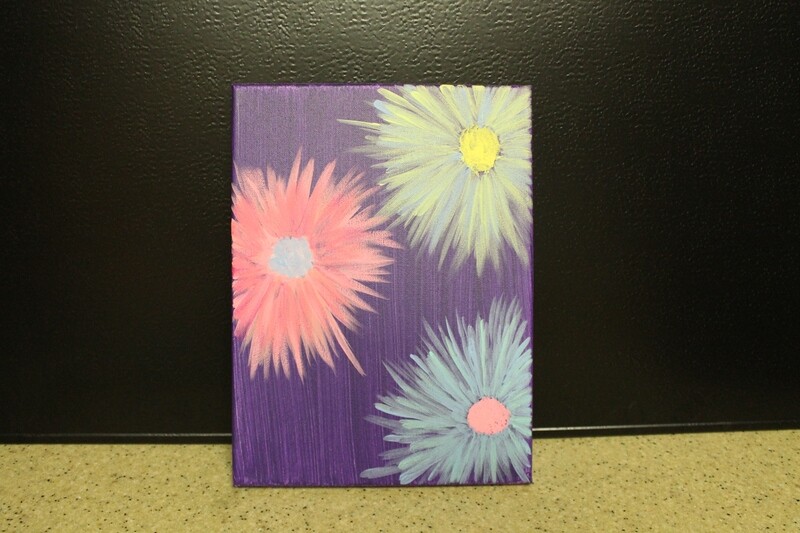 9x12 Flower Painting