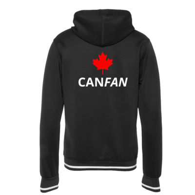 CANFAN Hooded jacket, black - WOMEN