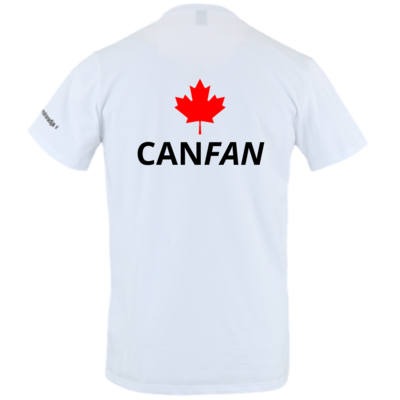 CANFAN IM Polo shirt, white - WOMEN