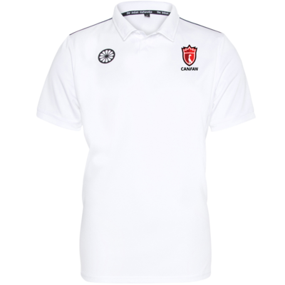 CANFAN IM Polo shirt, white - MEN