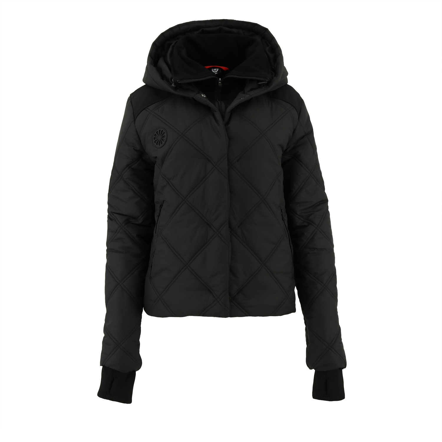 Jaipur women padded jacket - bla, Size: XS