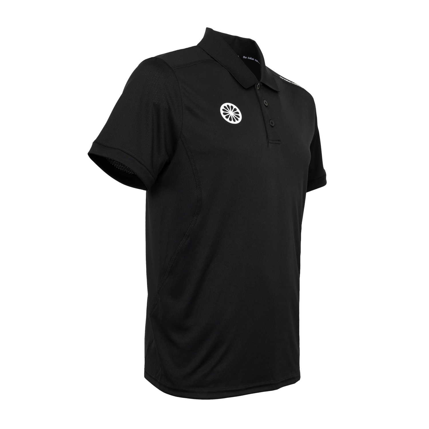 T070310 Men Performance Polo shirt - BLACK, Size: S