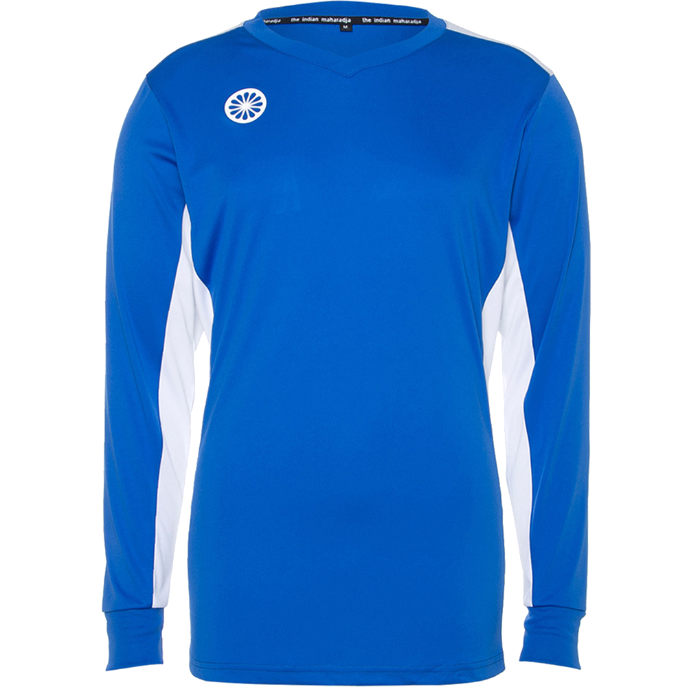 Unisex Goalie shirt long sleeve - COBALT, Size: S