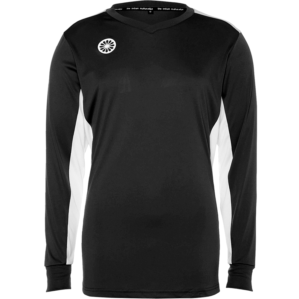 Unisex Goalie shirt long sleeve - BLACK, Size: S