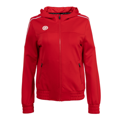 Women Performance  Hooded Jacket IM - RED