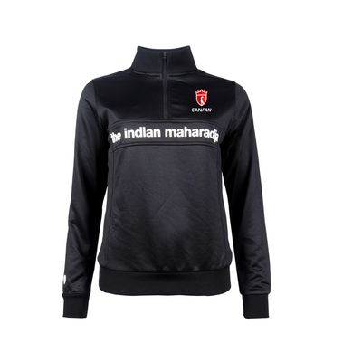 Women's half zip IM - Black