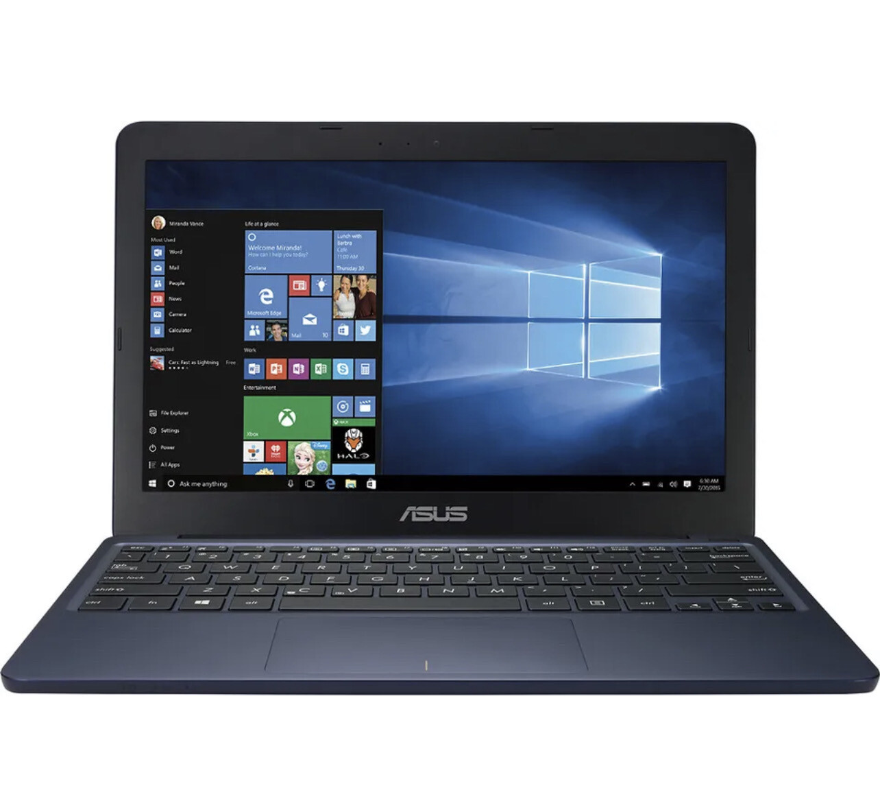 ASUS X205TA 11.6" Laptop- Intel Quad Core 2GB RAM 32GB SSD Web Cam Windows 10