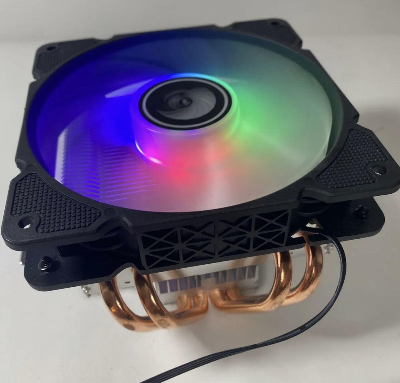 RGB New AMD AM3+ AM4 Ryzen CPU Copper Heatpipe Heatsink Fan Cooler Desktop PC