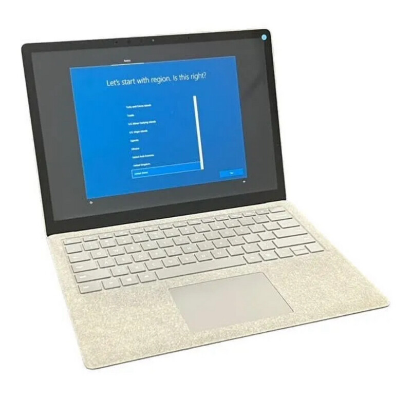Microsoft Surface Laptop 1st Generation 1769 - Intel Core i5, 8GB RAM, 128GB SSD, Bad Touch