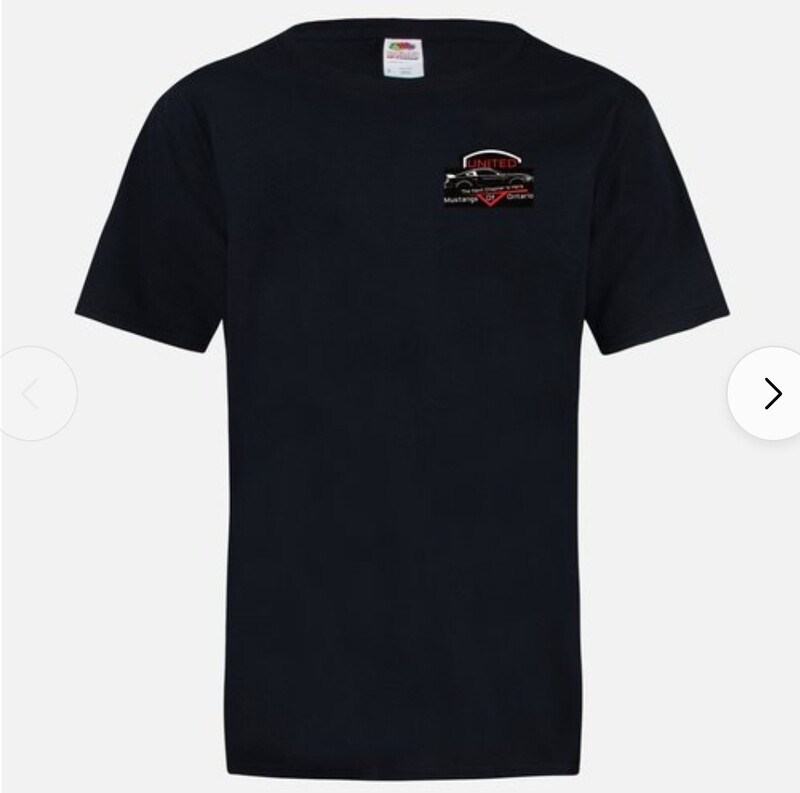 United Mustangs of Ontario Club Shirt Black