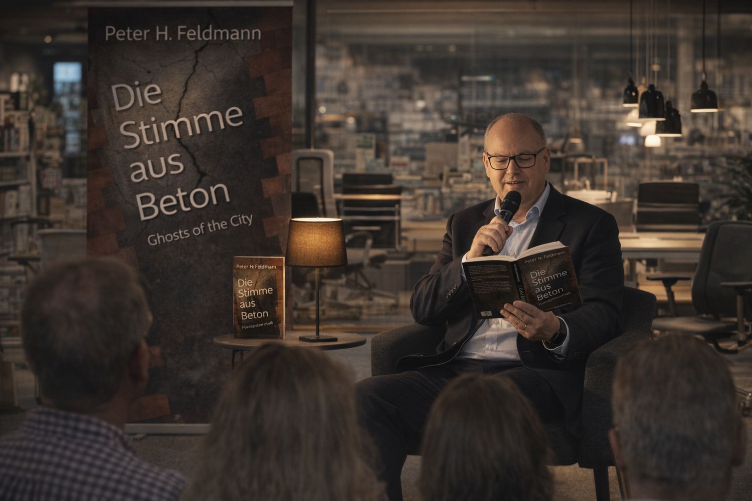 Lesung vor Ort: Die Stimme aus Beton (Band 2)