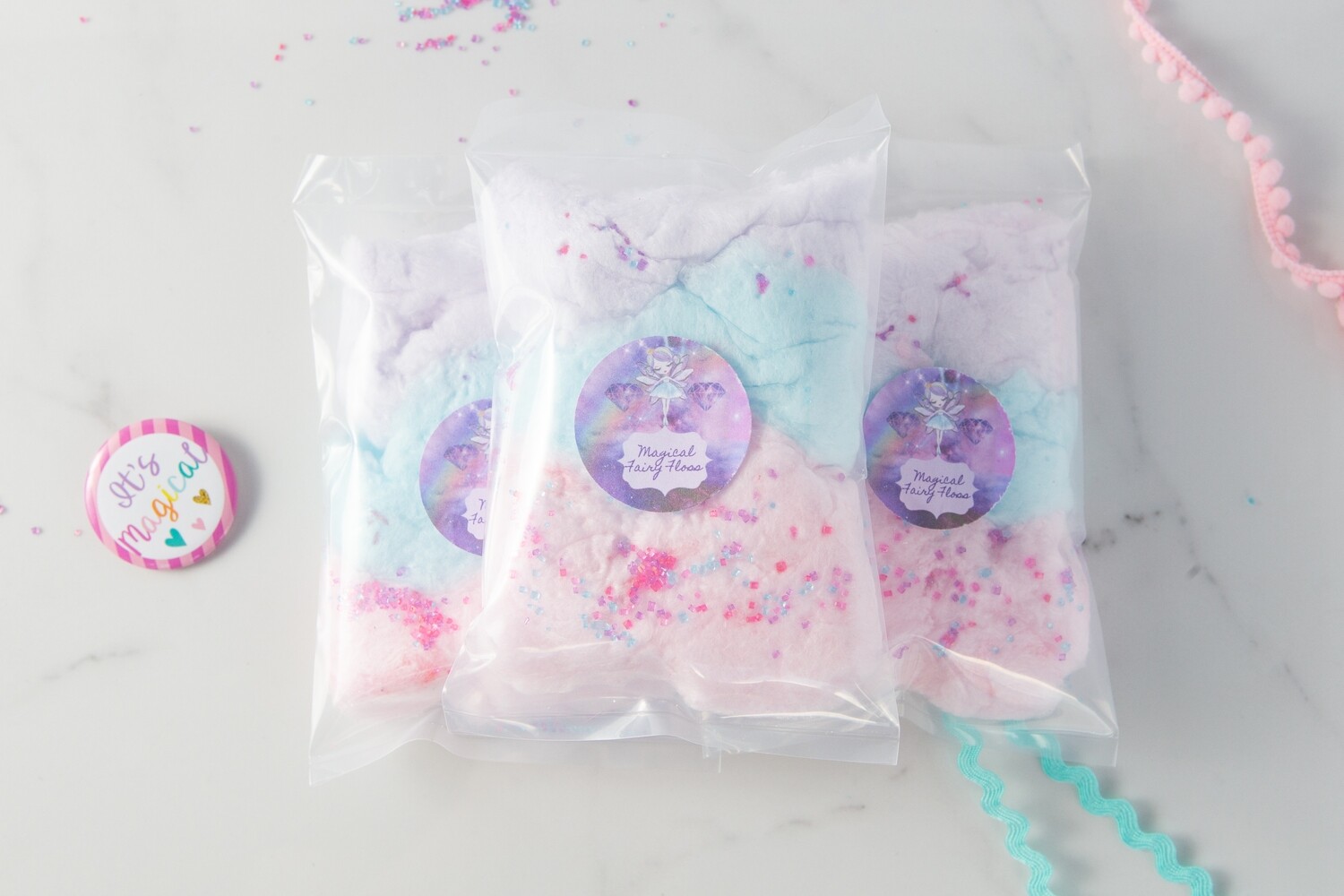 Fairy Floss | Fairy Themed Cotton Candy Party Favors Fairy Floss | Fairy Themed Cotton Candy Party Favors