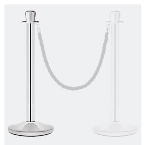 Postes separadores para cordón