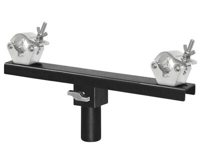 Adaptador truss con abrazaderas y terminal macho de Ø 55 mm. Para trusses de 40 hasta 52 cm Ref. ADT-46 Adaptador truss con abrazaderas y terminal macho de Ø 55 mm. Para trusses de 40 hasta 52 cm Ref. ADT-46