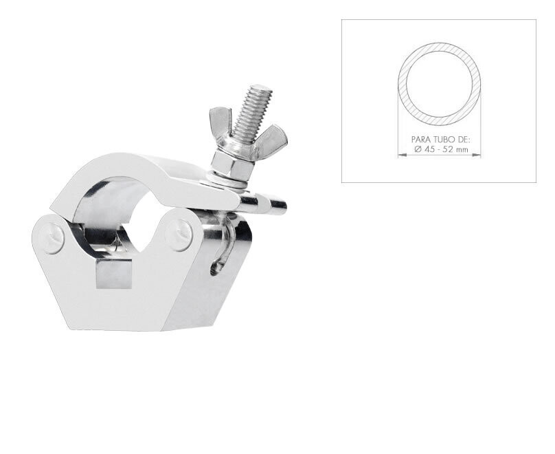 Abrazadera para tubos de Ø 45-52 mm. WLL: 500 kg Ref. ABZ-29