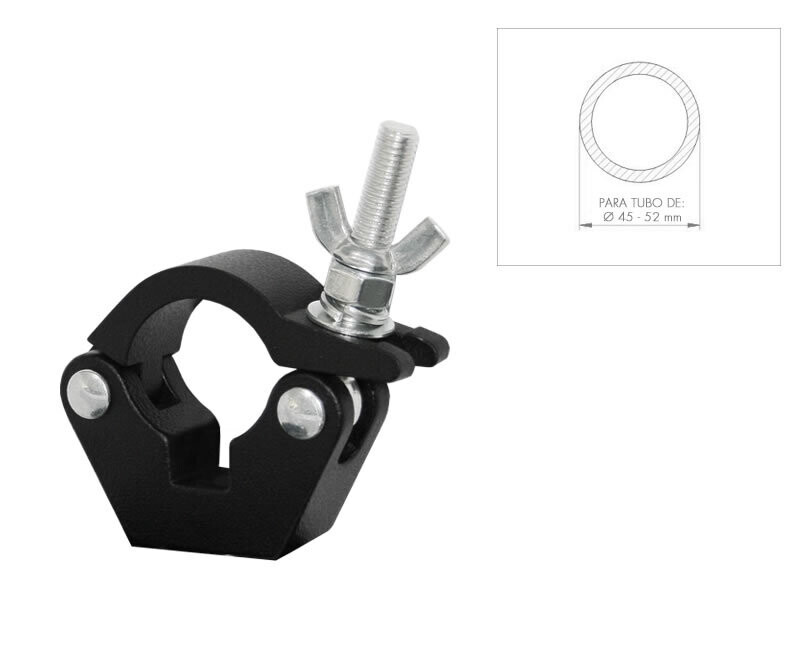 Abrazadera para tubos de Ø 45-52 mm. WLL: 500 kg Ref. ABZ-29/N