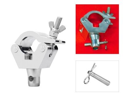 Abrazadera con adaptador cónico para truss. Tubos de Ø 45-52 mm. WLL: 300 kg Ref. ABZ-13