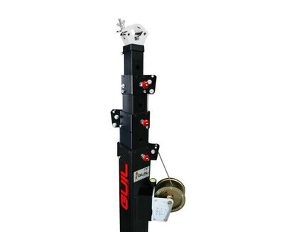 Abrazadera con adaptador de Ø 50 mm para su fijación a tubos de Ø 45-52 mm. WLL: 500 kg Ref. ABZ-37