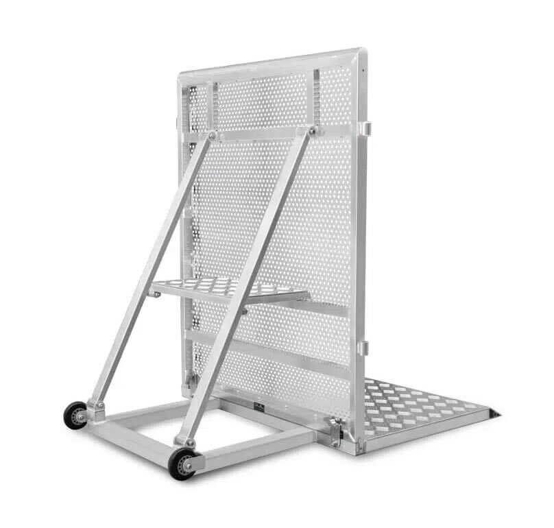 Barrera antiavalanchas de aluminio con peldaño de seguridad Ref. ATV-07