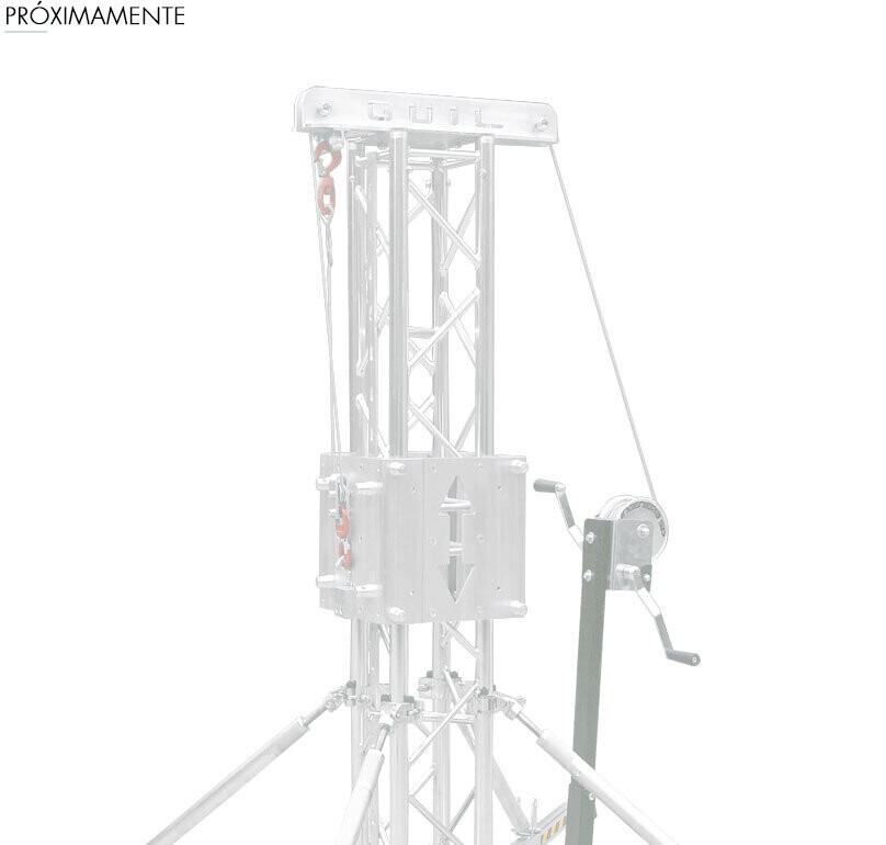 Torre Ground Support. Altura Máx.: 8,39 m / Carga Máx.: 800 kg Ref. TMD-900/8
