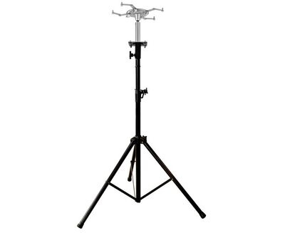 Adaptador con soporte para video proyector
Para soportes de altavoz/iluminación con terminal de Ø 35mm
Ref. PTR-20